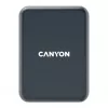 CANYON CH-15 Soporte para coche y cargador inalámbrico MegaFix, 15W, USB-C, negro