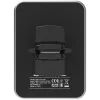 CANYON CH-15 Soporte para coche y cargador inalámbrico MegaFix, 15W, USB-C, negro