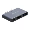 CANYON DS-1 Hub Thunderbolt 3 3 en 1 Space Grey