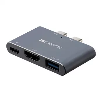 CANYON DS-1 Hub Thunderbolt 3 3 en 1 Space Grey