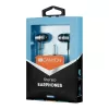 CANYON EPM-01 Auricular in-ear con cable y micrófono, cable de 1,2 m, negro
