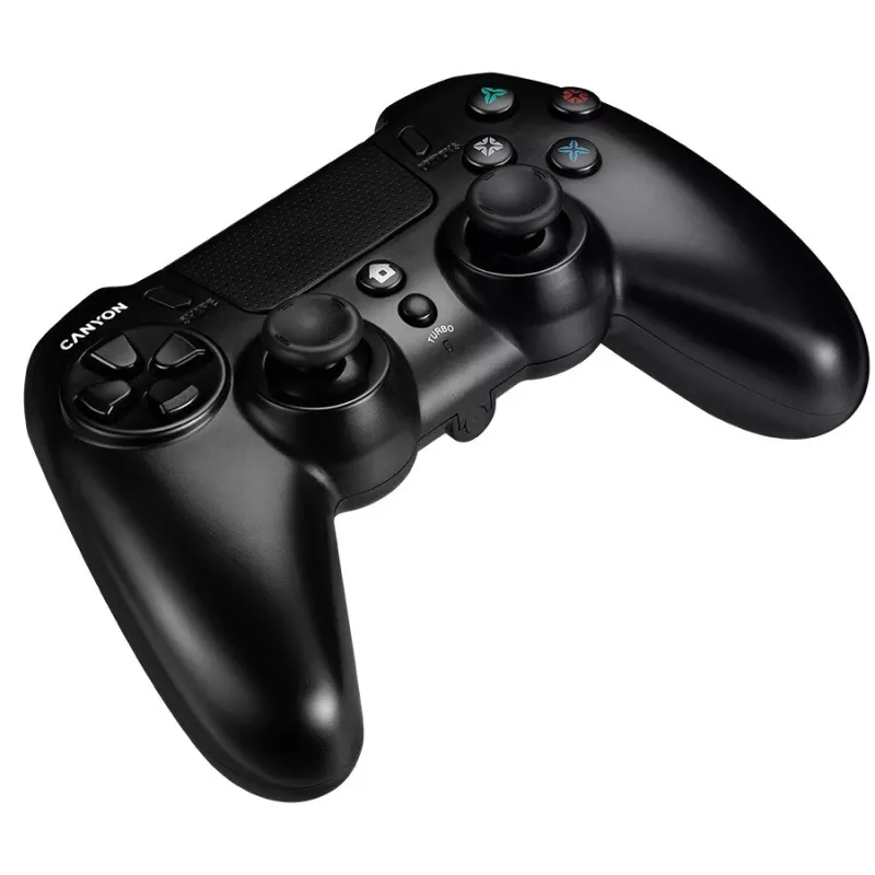 Mando de juego inalámbrico Canyon GP-W5 con touchpad para PS4 negro