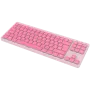 CANYON Teclado OnType 10 Low Profile EN Cableado Rosa