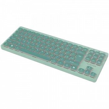 CANYON OnType 10 Low Profile EN Teclado con cable Verde