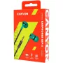 Auriculares estéreo con micrófono Canyon SEP-4, cable plano de 1,2 m