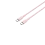 CANYON cable USB-C a USB-C 60W 1m silicona Pink Sand