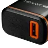 Canyon Cargador de pared con cable USB Type-C, 2.1A, Negro