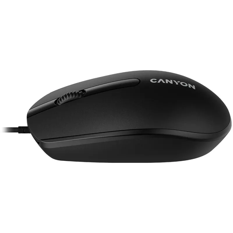 Canyon Ratón con cable M-10 con 3 botones Negro