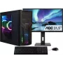 CAPTIVA PC Power Starter R80-040 pack TFT (Ryzen 7 5700G/SSD 1TB/32GB/DVD-RW/MSI/WLAN/Windows 11 Home 64 bits)