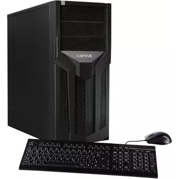 CAPTIVA Workstation I75-756 PC de sobremesa, Intel Core i7, 32GB DDR4, 1TB SSD, Windows 11 Pro