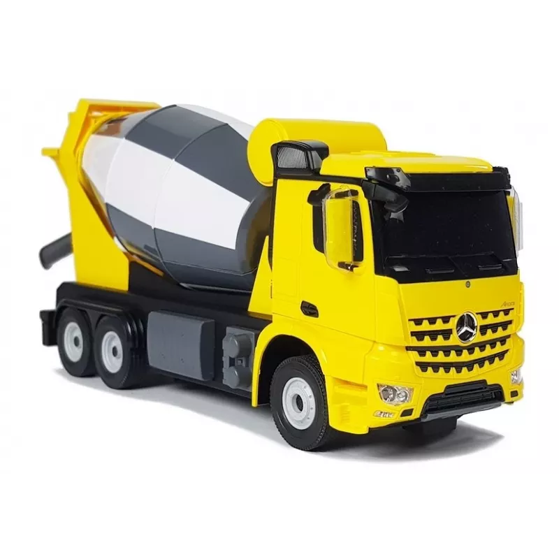Coche R/C Mercedes-Benz Arocs Rastar 1:14 amarillo