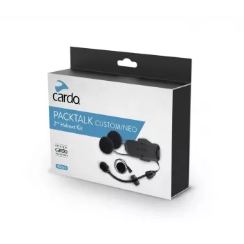 Cardo PT CUSTOM 2ND HELMET KIT - negro