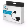 Cardo PT Edge Half Helmet Kit - altavoces JBL y micrófono de brazo para Packtalk Edge