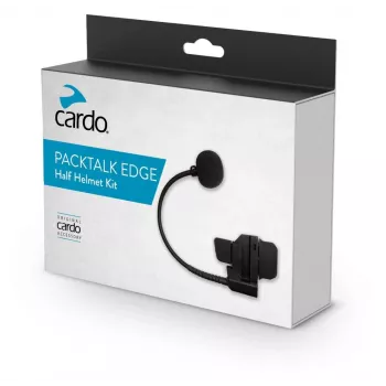 Cardo PT Edge kit para casco abierto - altavoces JBL y micrófono de varilla para Packtalk Edge