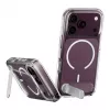 CARE by PanzerGlass Kickstand funda transparente con MagSafe blanco para iPhone 17 Pro