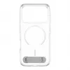 CARE by PanzerGlass Kickstand funda transparente con MagSafe blanco para iPhone 17 Pro