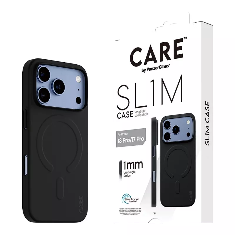 CARE by PanzerGlass SL1M funda con MagSafe para iPhone 17 Pro – negra