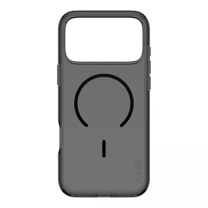 CARE by PanzerGlass funda Smokey con MagSafe negro para iPhone 17 Pro Max
