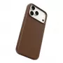 CARE by PanzerGlass Solo funda de piel vegana marrón con MagSafe para iPhone 17 Pro Max