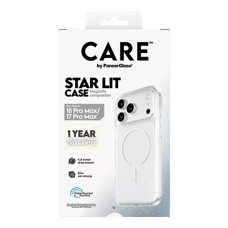 CARE by PanzerGlass Star Lit funda con MagSafe para iPhone 17 Pro Max