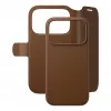 CARE by PanzerGlass Tango funda cartera 2 en 1 marrón con MagSafe para iPhone 17 Pro