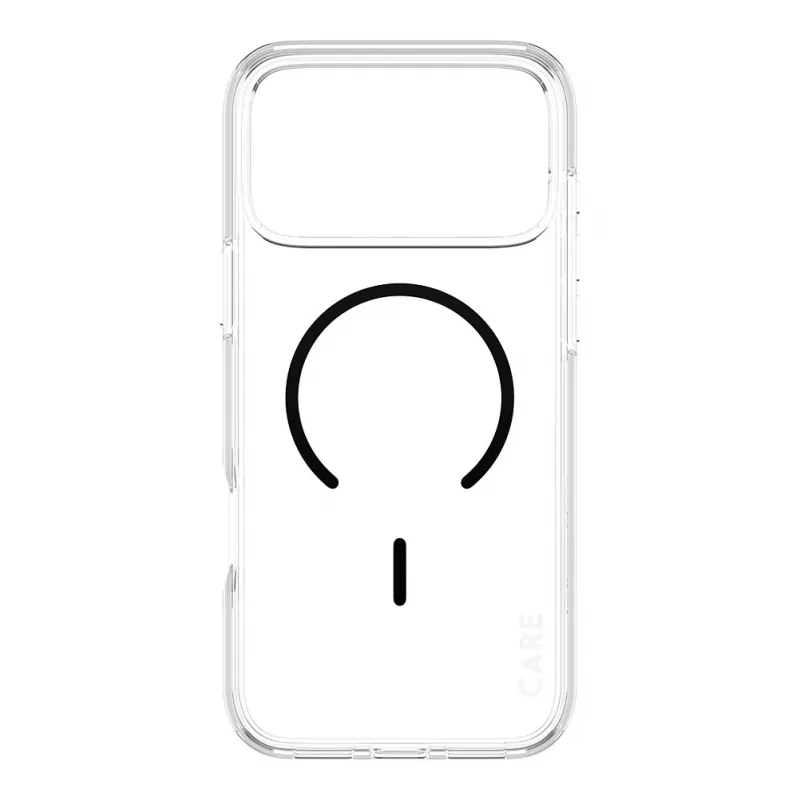 CARE by PanzerGlass Urban Explorer funda transparente con MagSafe negro para iPhone 17 Pro Max