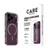 CARE by PanzerGlass Urban Explorer funda transparente con anillo MagSafe blanco para iPhone 17 Pro