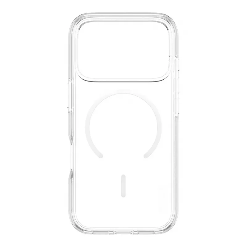 CARE by PanzerGlass Urban Explorer funda transparente con anillo MagSafe blanco para iPhone 17 Pro
