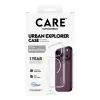 CARE by PanzerGlass Urban Explorer funda transparente con anillo MagSafe blanco para iPhone 17 Pro