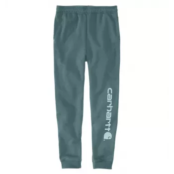 Carhartt Pantalón de chándal con gráfico para hombre - Loose Fit, mezcla de algodón de peso medio, cintura elástica, triple costura