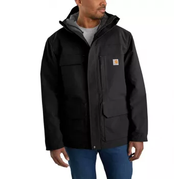 Carhartt Chaqueta aislante Super Dux - Negro - Hombre corte relaxed