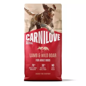 Carnilove Active Dog cordero y jabalí Adult 12kg
