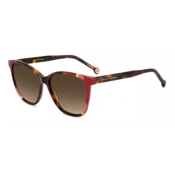 CAROLINA HERRERA CH0061SO6357H Gafas de sol de mujer Havana Marrón degradado 57mm