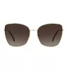 CAROLINA HERRERA HER0133S000 gafas de sol mujer - montura de acetato negra, lentes grises degradadas, 59 mm