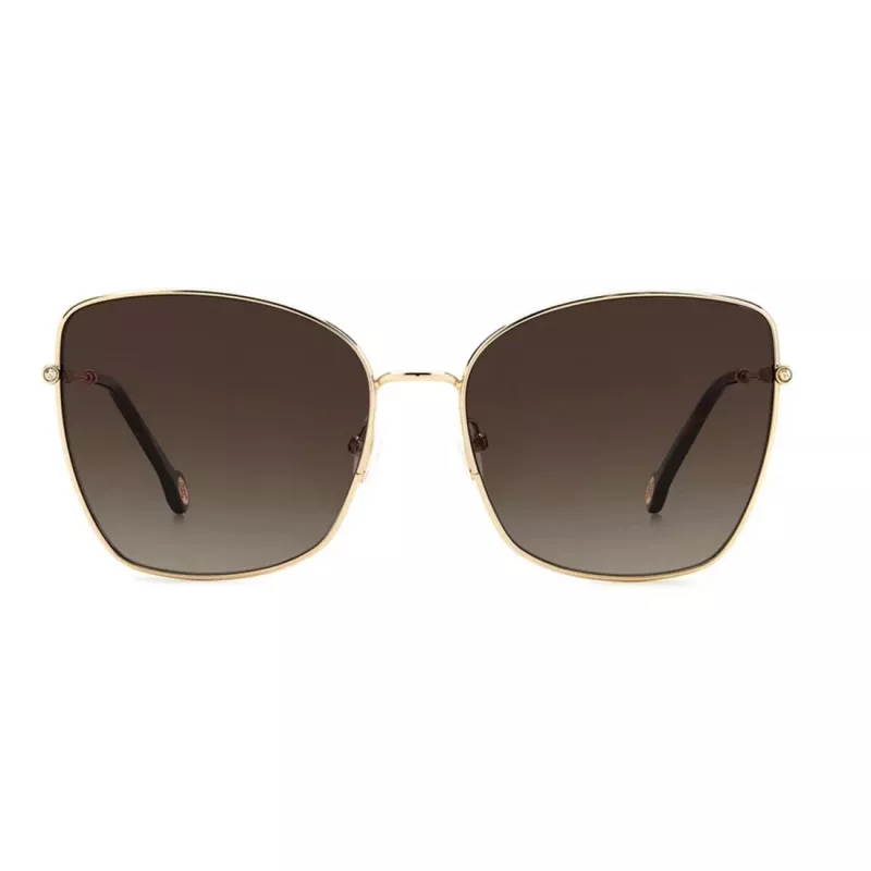 CAROLINA HERRERA HER0133S000 gafas de sol mujer - montura de acetato negra, lentes grises degradadas, 59 mm