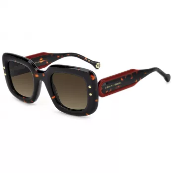 CAROLINA HERRERA HER0313S086 gafas de sol mujer Havana/carey marrón degradado 49mm