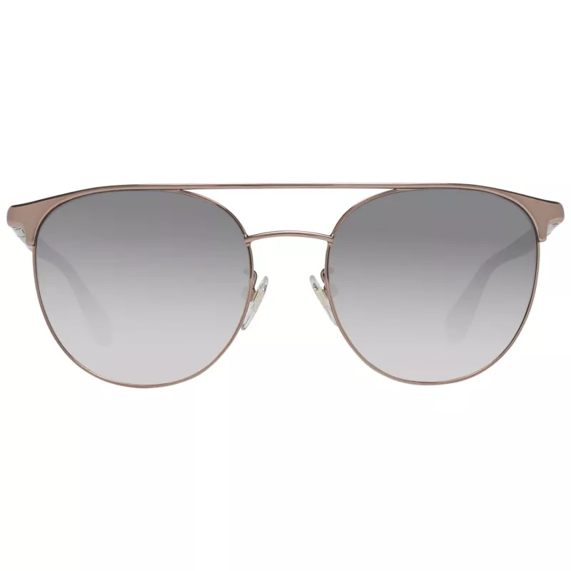 CAROLINA HERRERA NY Gafas de sol mujer SHN051M540640 - Montura cuadrada Havana marrón con lentes degradadas marrones