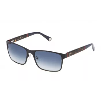 CAROLINA HERRERA SHE0725708EE gafas de sol mujer rectangulares Havana marrón degradado 57 mm