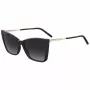 CAROLINA HERRERA Gafas de sol de mujer HER0180S2M2 - Montura de acetato havana, lentes marrones degradadas, 57 mm