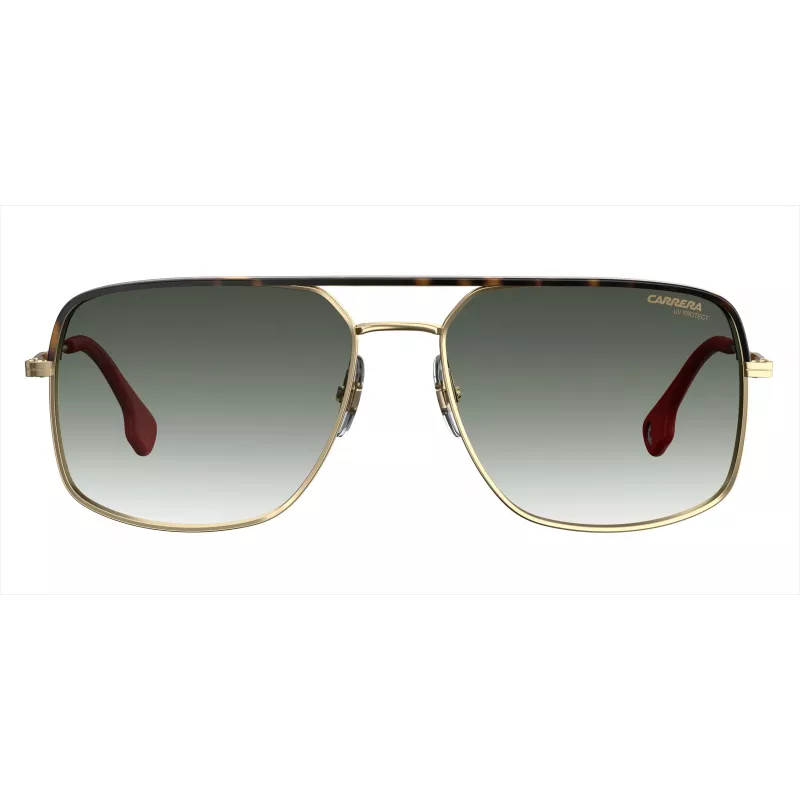 CARRERA 152-S-RHL-9K Gafas de sol rectangulares hombre - montura negra lentes grises 60/17/145 mm