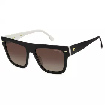Carrera 3016/S Gafas de sol de mujer Montura negra Lentes grises 55/17/140 mm