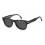 CARRERA 330S/S 86 Gafas de sol para hombre - Montura de propionato negra, lentes de policarbonato grises, 50/22/150 mm, UV400