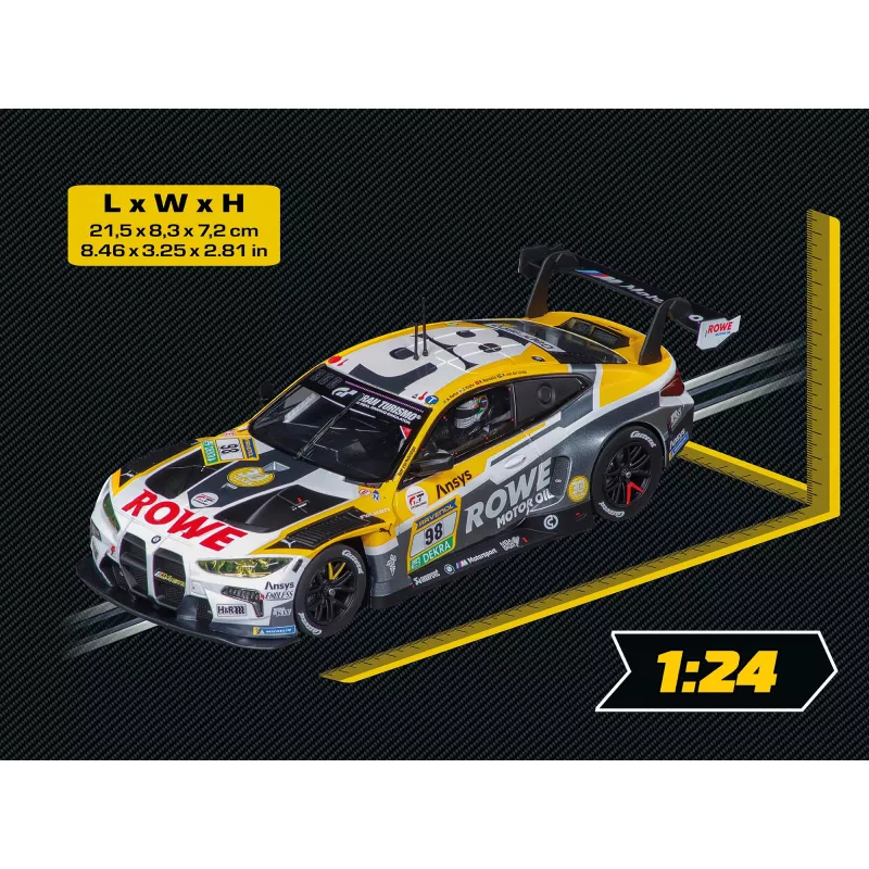 Carrera Digital 124 BMW M4 GT3 Evo ROWE Racing N.º 98 24h Nürburgring 2025
