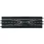 Carrera Digital 124 Tramo de vía de doble cambio de carril - negro 20030347