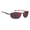 Carrera Ducati Gafas de sol de hombre CARDUC006SOIT - Montura negra, lentes grises, 64/17/130 mm