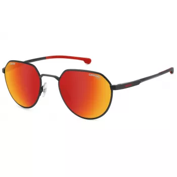 Carrera Ducati Gafas de sol de hombre CARDUC036S003 - Montura negra, lentes grises, 52 mm