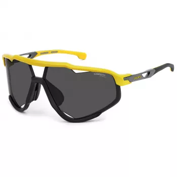 Carrera Ducati hombre gafas de sol CARDUC055S4CW - montura negra mate, lentes grises, ancho de lente 76 mm