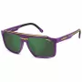 Gafas de sol CARRERA MAN CSPORT04S83W rectangulares deportivas montura completa negras grises 59/17/145 mm UV400
