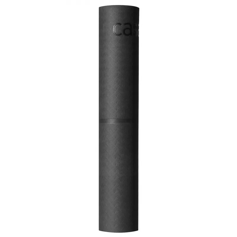 Casall 533019021 Esterilla de yoga de caucho natural negro 183x61x0,4 cm