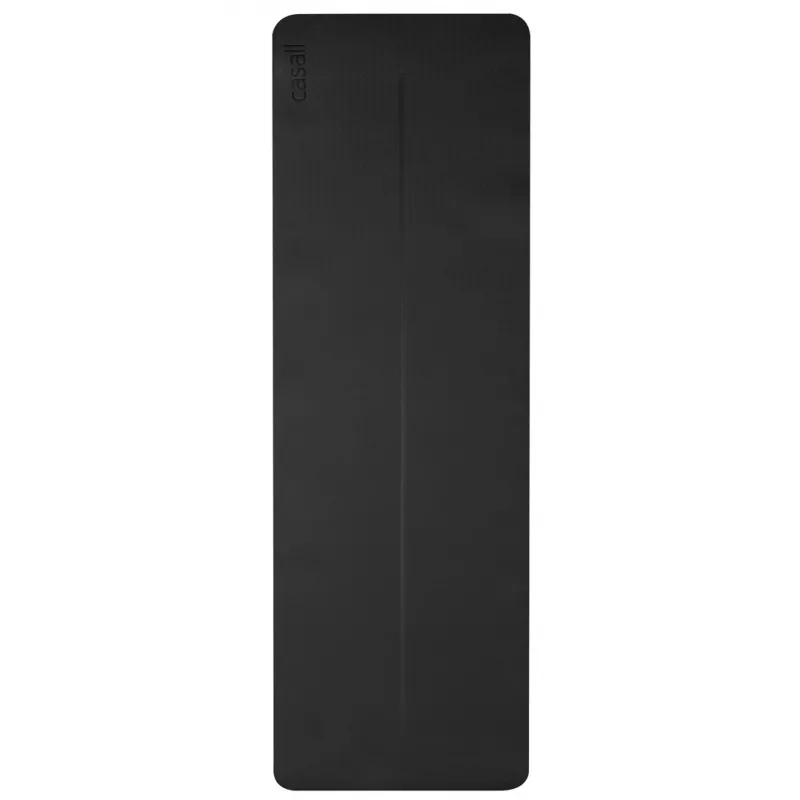 Casall 533019021 Esterilla de yoga de caucho natural negro 183x61x0,4 cm